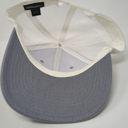 Port Authority Trucker Hat Gray One Size Driscoll Potato Mascot Mesh Snapback