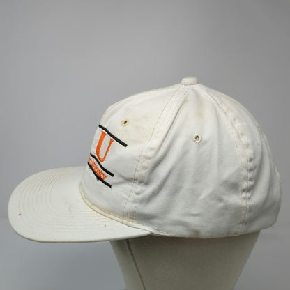 Idaho State Bengals NCAA The Game Snapback Hat White One Size Green Underbill