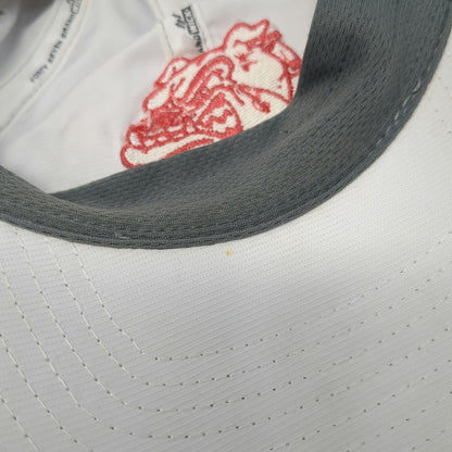 '47 Gonzaga Bulldogs NCAA Cap White Red One Size Wick Tech Strapback Zags Hat