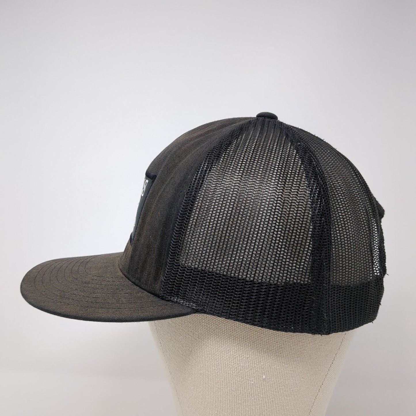 Lions Not Sheep Snapback Trucker Hat Black One Size Adjustable Mesh Back Yupoong