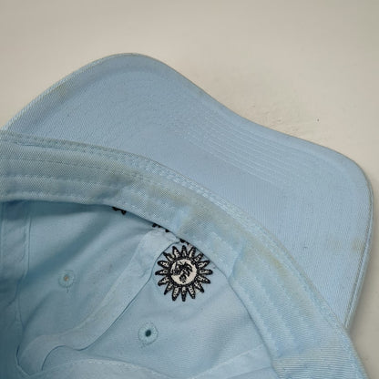 Sun Valley Baseball Cap Blue One Size Established 1936 Graphic Hat Slideback