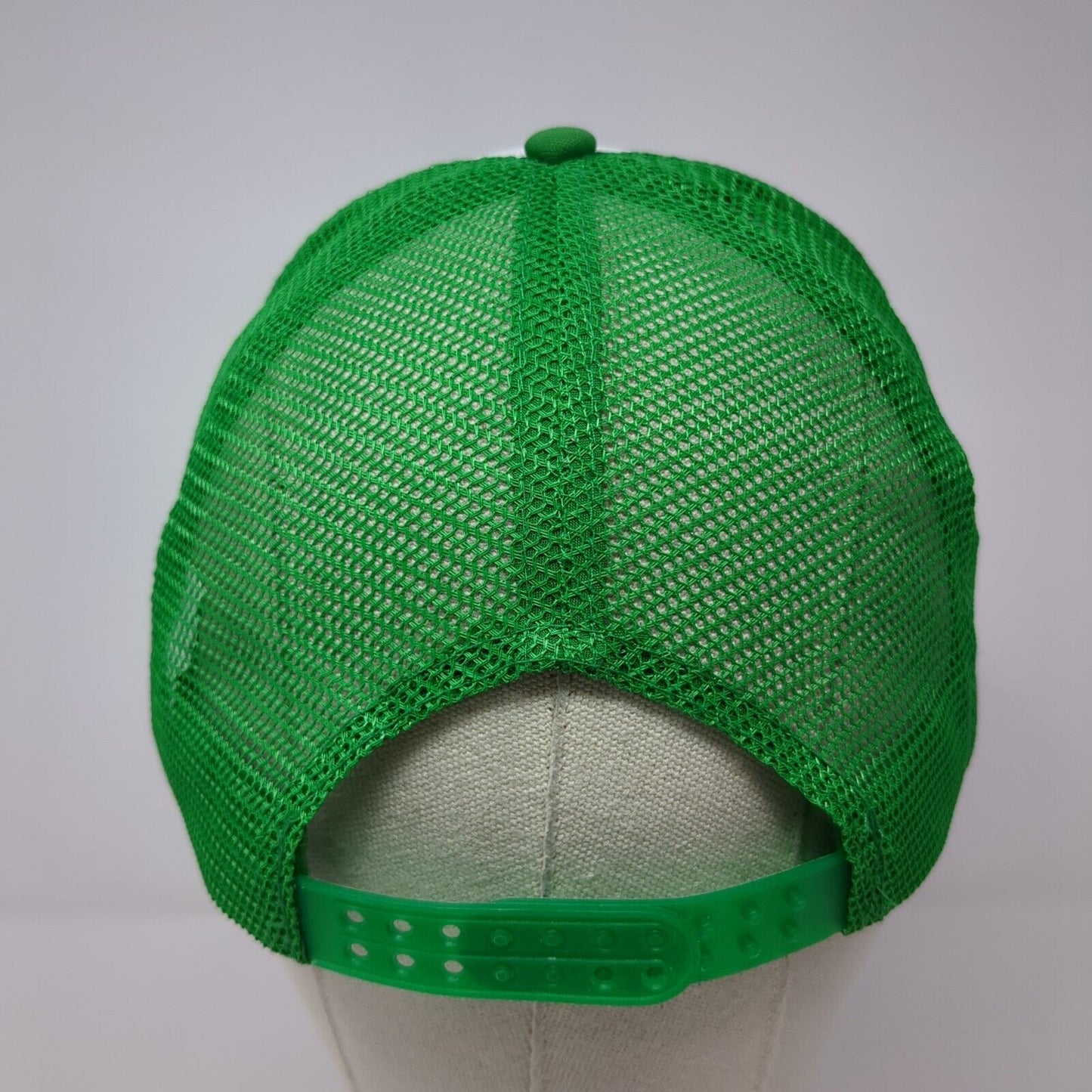 Nature Exploration Camp Snapback Trucker Hat Green OS Adjustable Mesh Back