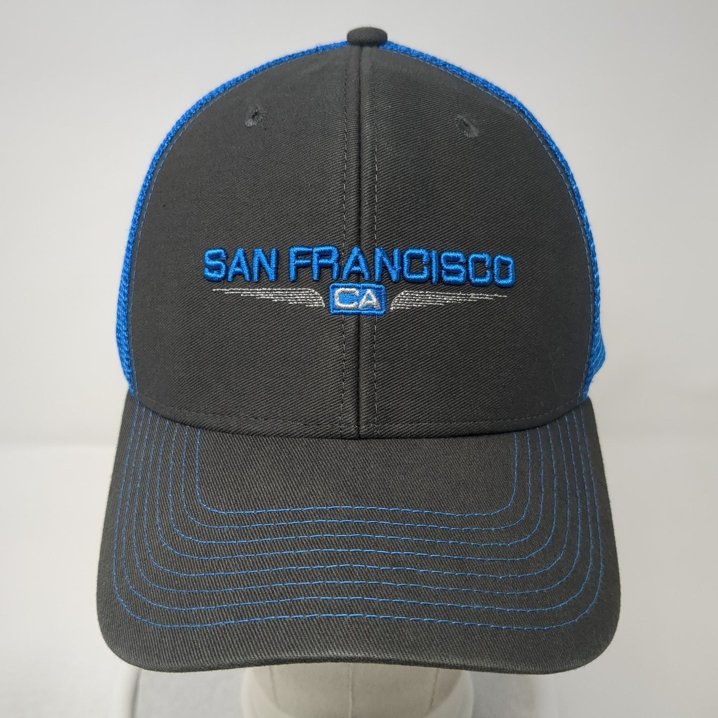 San Francisco CA Snapback Trucker Hat Multicolor OS Adjustable Mesh Back Ouray