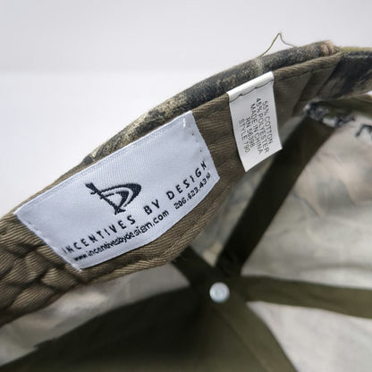 Incentives By Design Baseball Cap Green OSFM Camo Franklin Building Supply hat