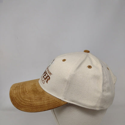 Stratosphere Tower Las Vegas Slideback Hat Tan OS Adjustable Embroidered Exp
