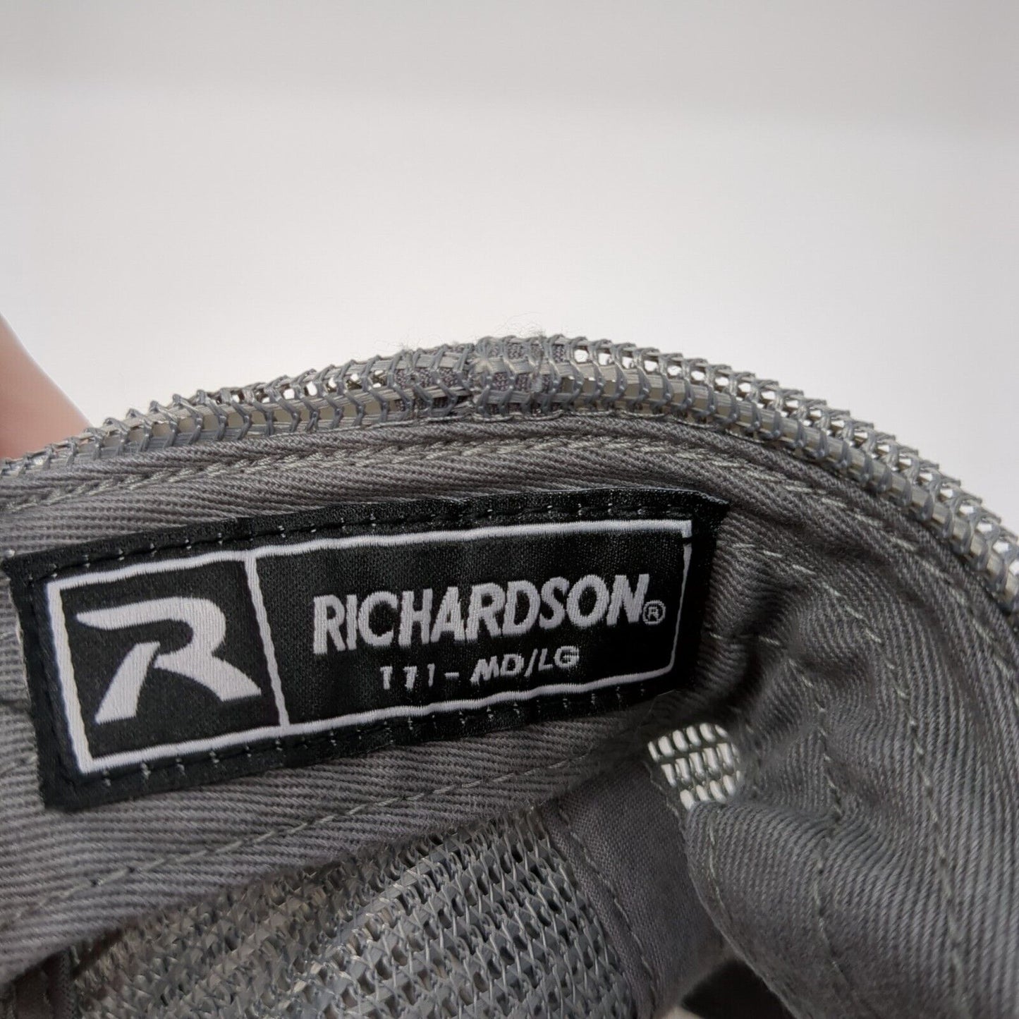 Revel Snapback Mesh Back Trucker Hat Multi M/L Colorblock Richardson