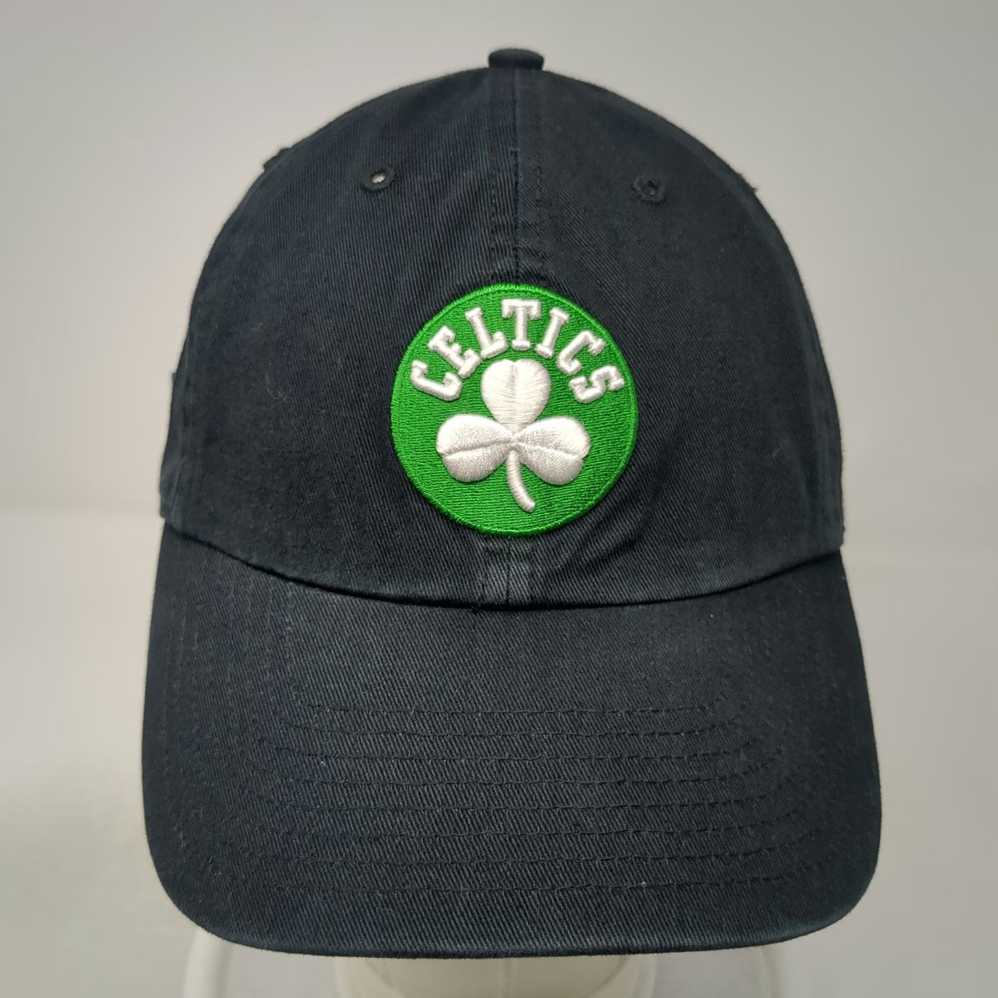 Boston Celtics NBA 47 Brand Cap Hat Black One Size Shamrock Clover Slideback