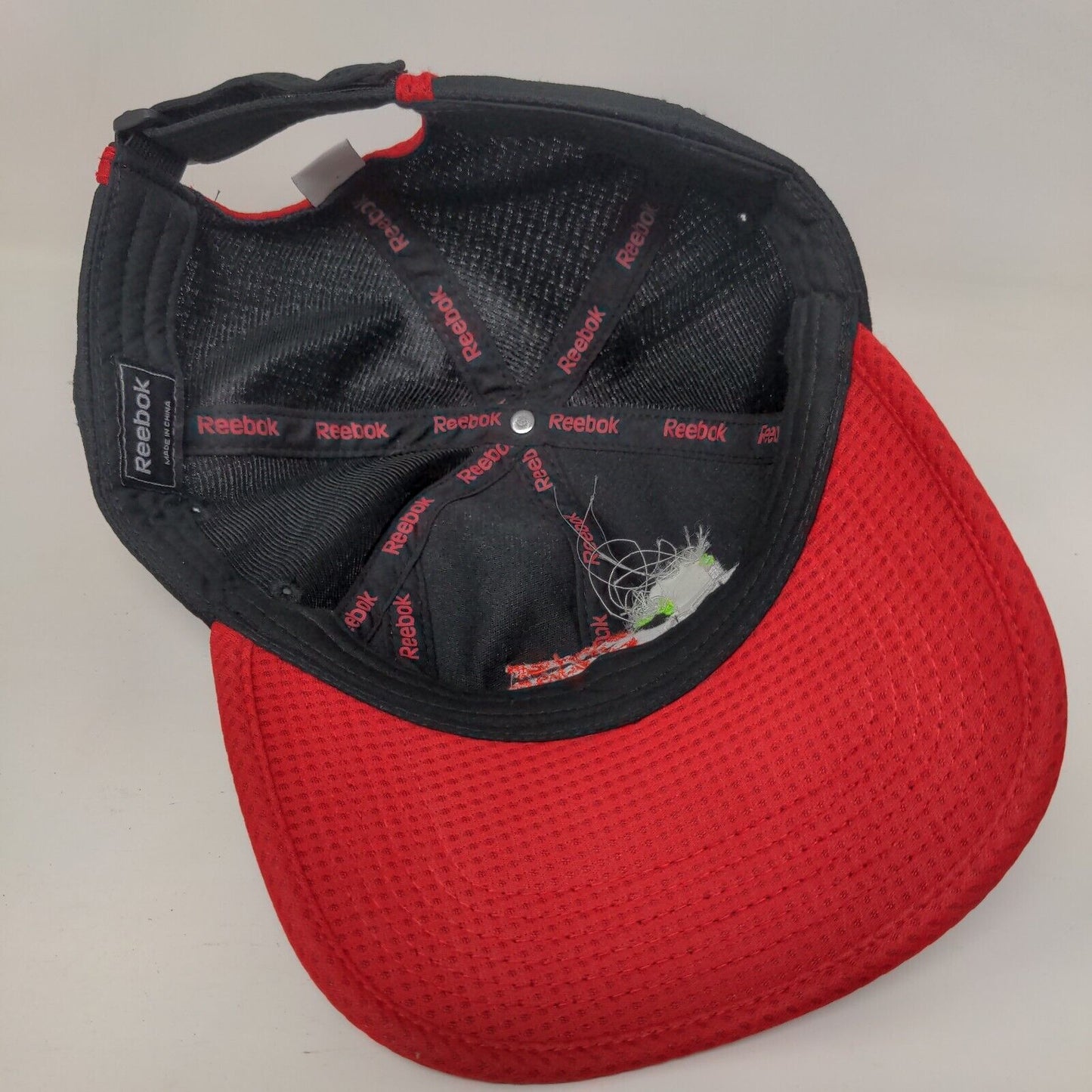 Power House Pickleball Reebok Strapback Hat Black OS Adjustable Embroidered