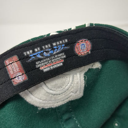 Colorado State Rams NCAA Top of the World Hat Cap Green Gray White One Size OSFM