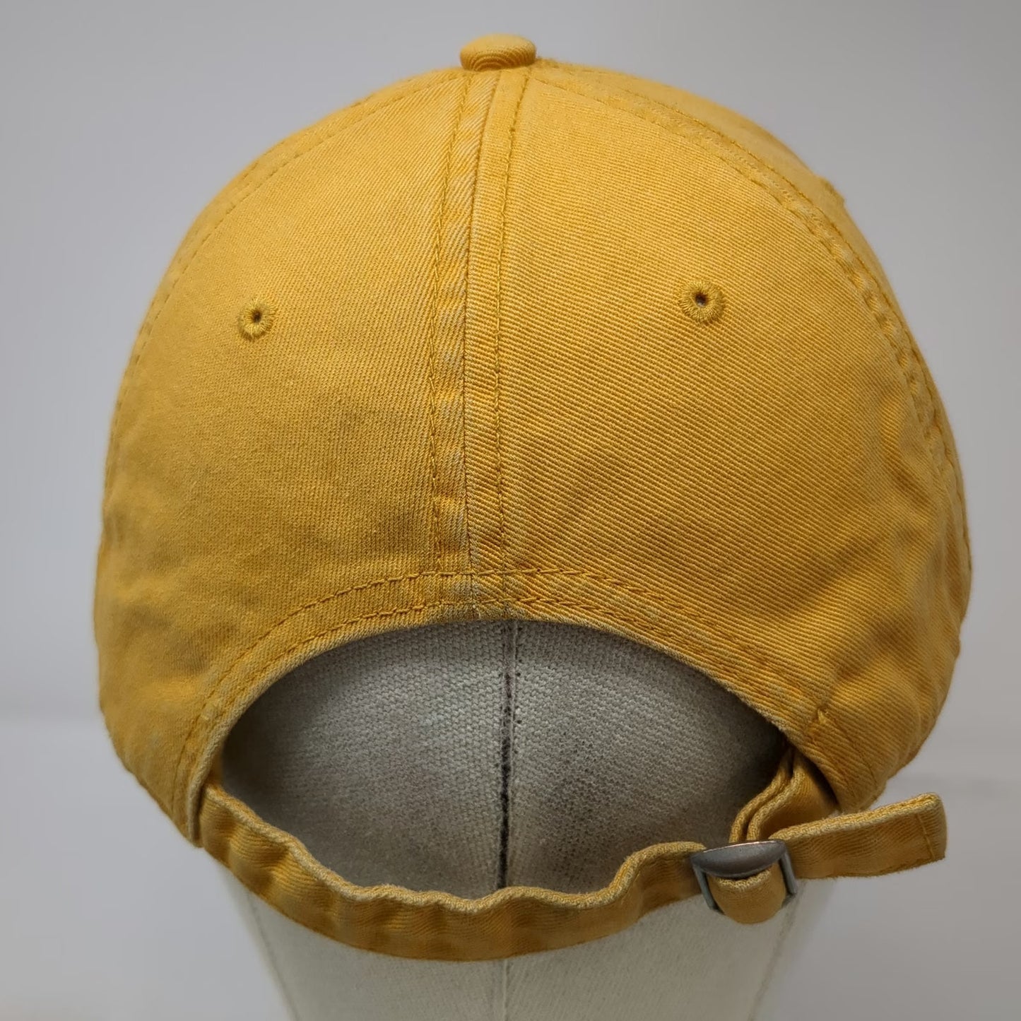 Mad Engine Smokey Bear Baseball Cap Yellow One Size Slideback Cotton Hat Mascot