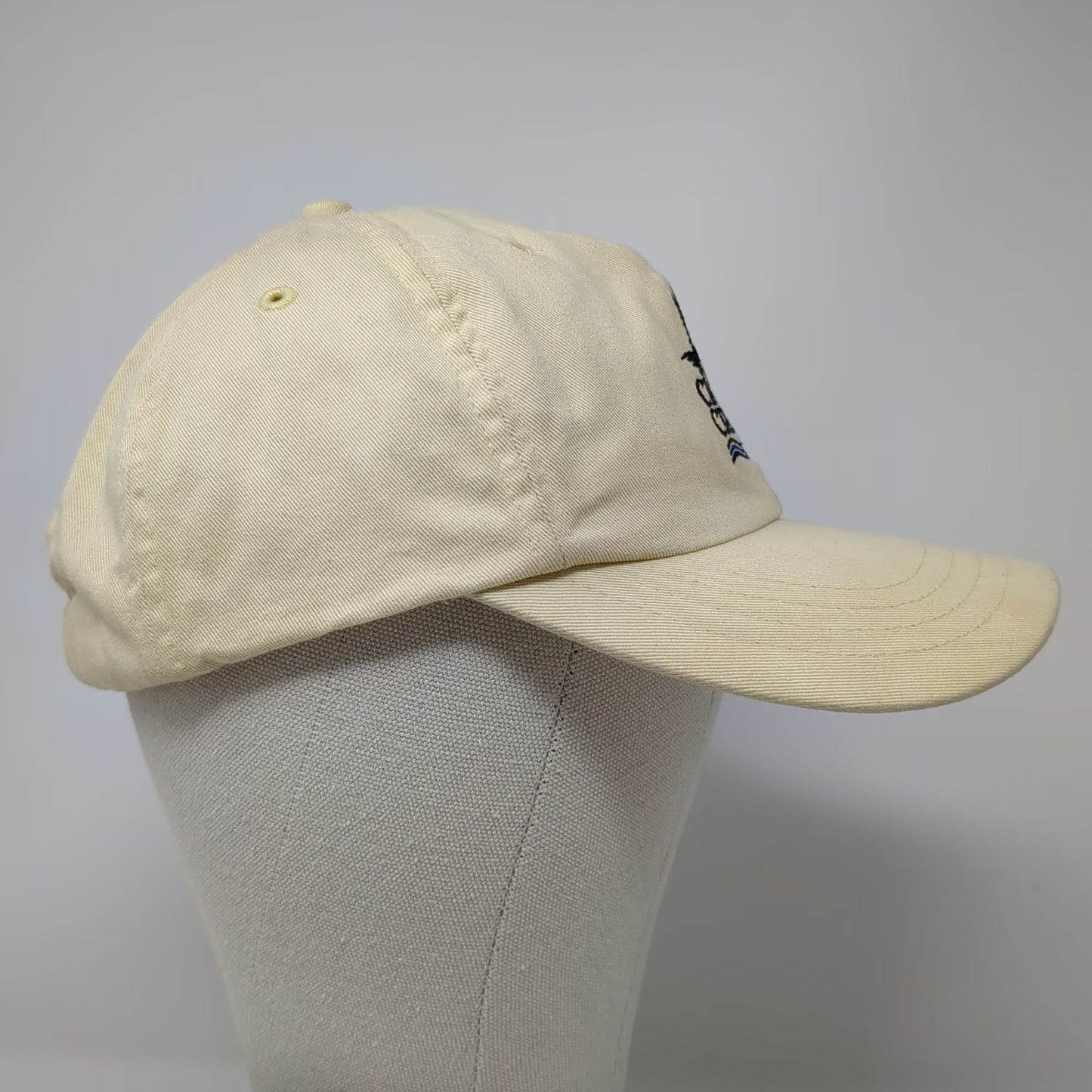 American Dry Goods Crow Creek Golf Hat Yellow One Size Baseball Cap Slideback