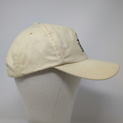 American Dry Goods Crow Creek Golf Hat Yellow One Size Baseball Cap Slideback