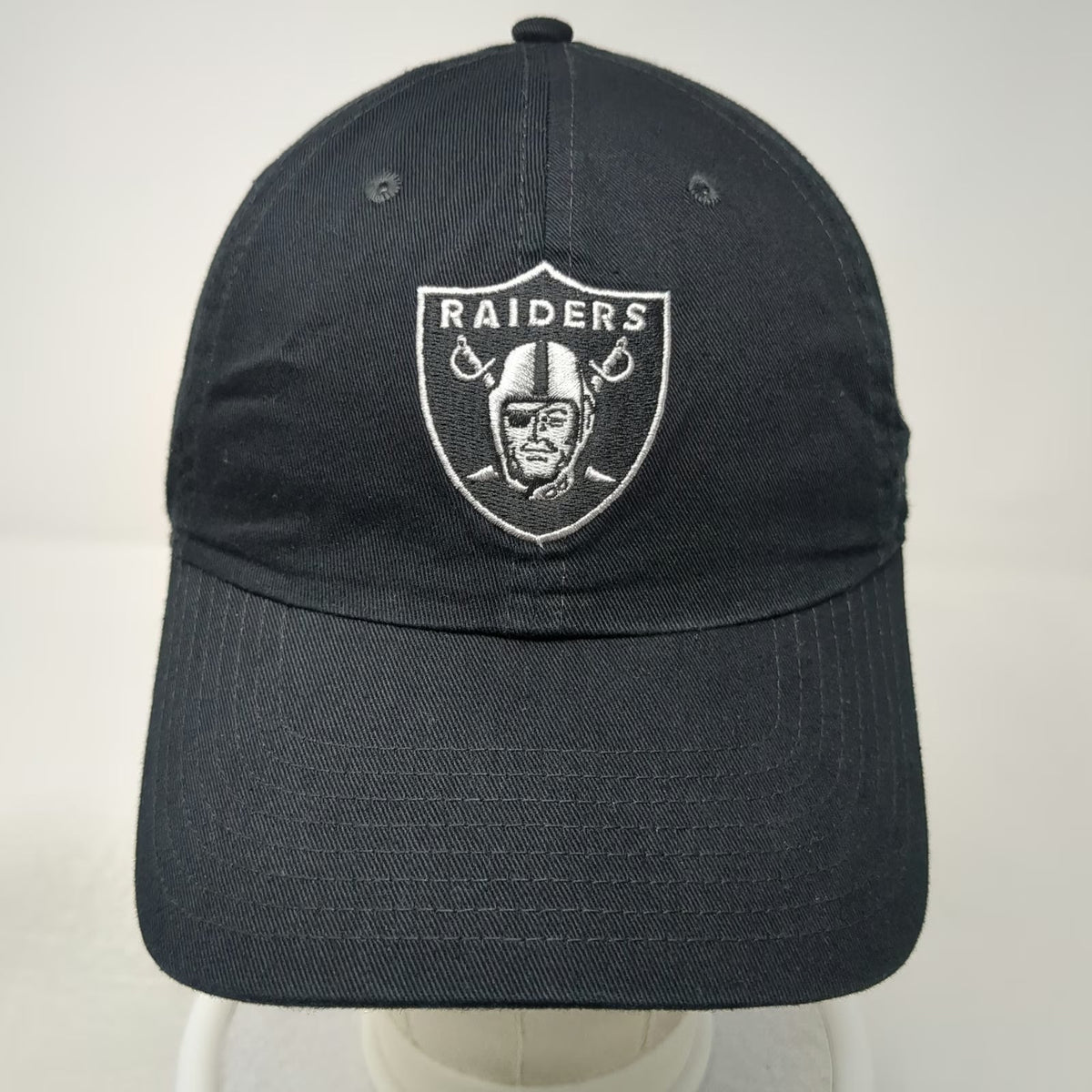 Las Vegas Raiders NFL Fanatics Cap Black One Size Slideback Strap Cotton Hat
