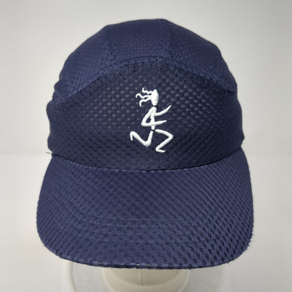 Fleet Feet Sports 5 Panel Cap Blue One Size Adjustable Embroidered Bay Marathon
