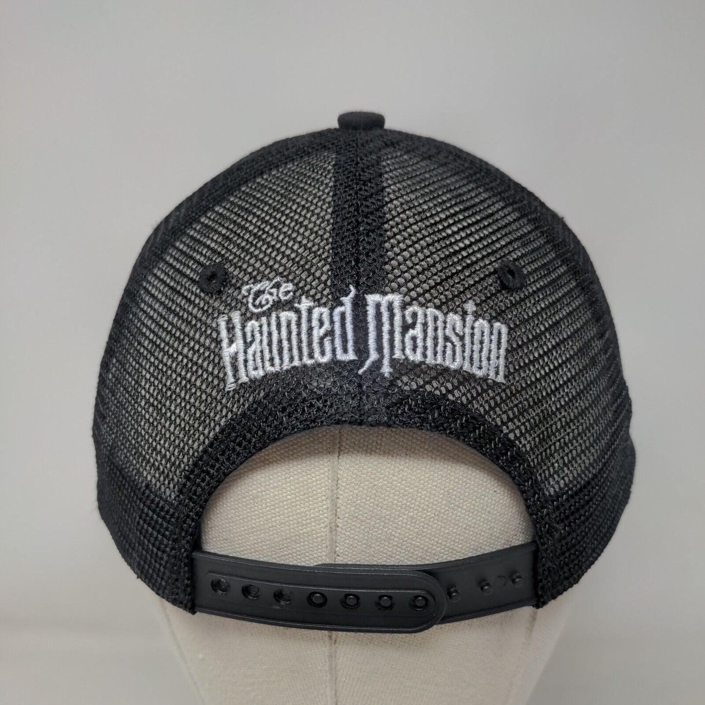 Ghost Host Snapback Trucker Hat Black Adult The Haunted Mansion Disney