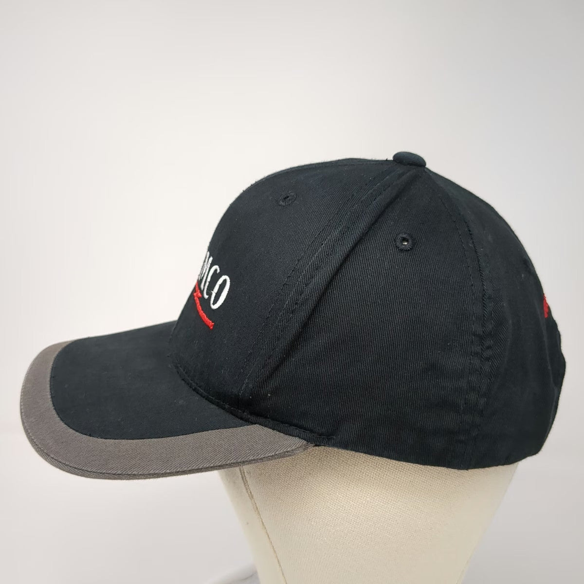 Port Authority Baseball Cap Black One Size Alarmco Honeywell Strapback Hat