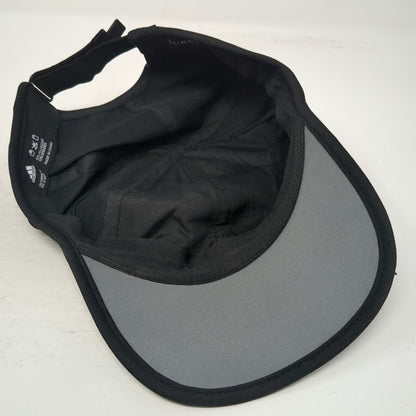 Adidas Baseball Cap Black One Size Climalite Performance Strapback Training Hat