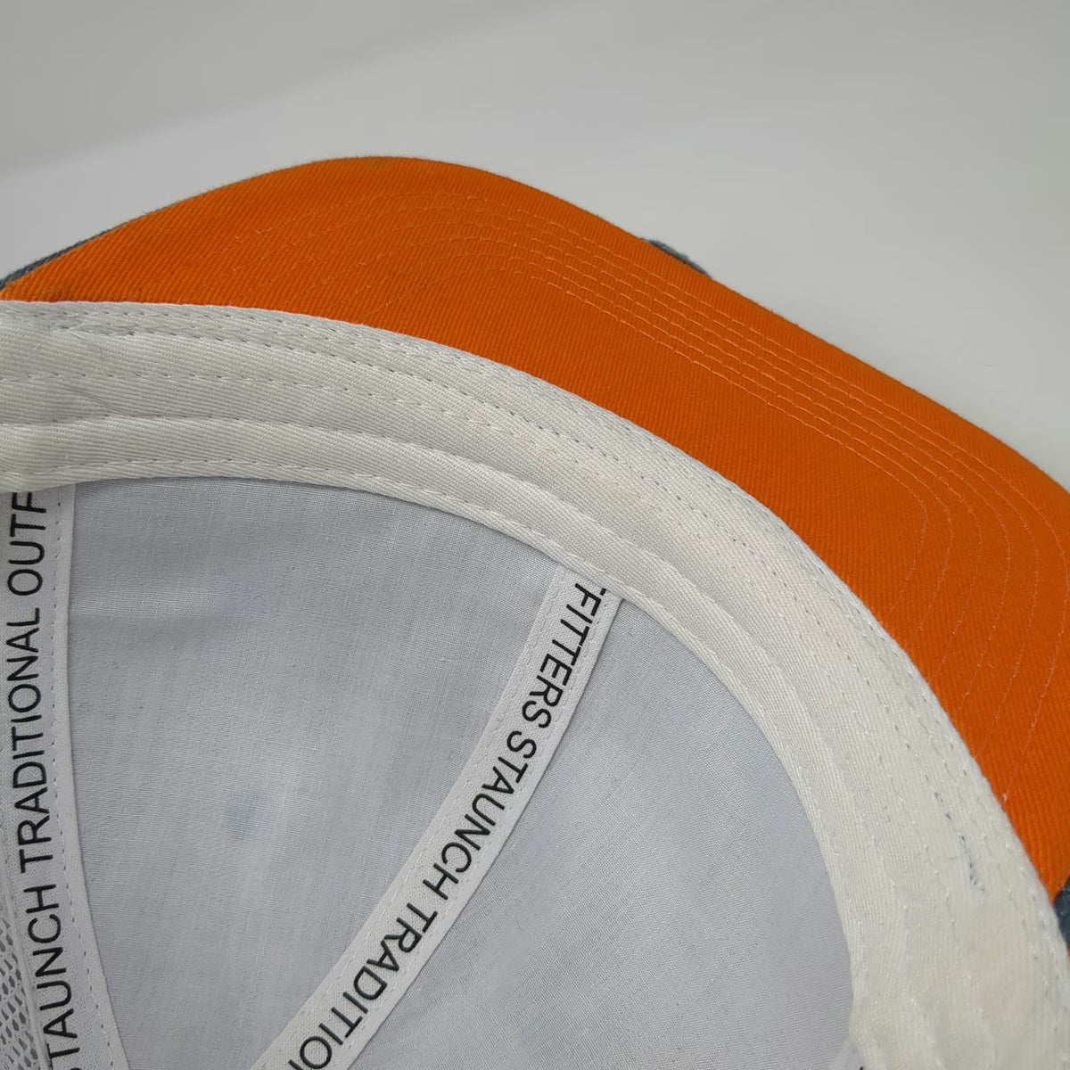Staunch Collection Whataburger Trucker Hat Blue One Size Rope Mesh Snapback