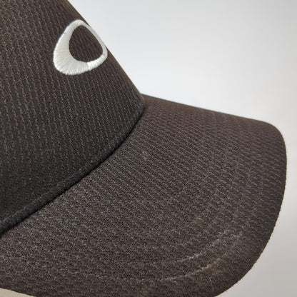 Oakley Baseball Cap Brown One Size Embroidered Logo Adjustable Strap Mesh Hat