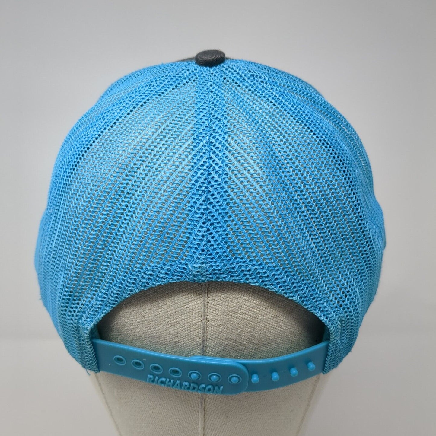 Obendorf Hop Leather Patch Snapback Trucker Hat Multi One Size Mesh Back