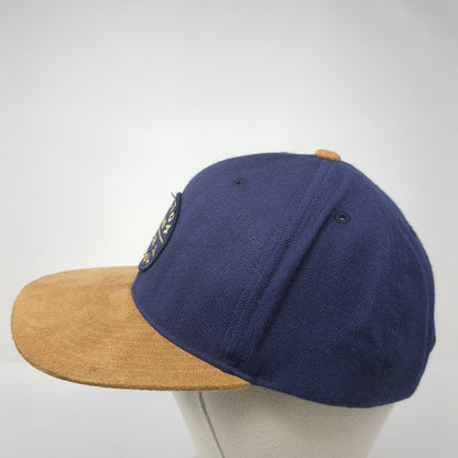 Brixton Supply Trade Mark Snapback Hat Multi One Size Colorblock Patch