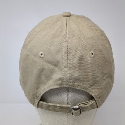 O’Donnell’s Pub Slideback Hat Tan One Size Adjustable Embroidered Headshots