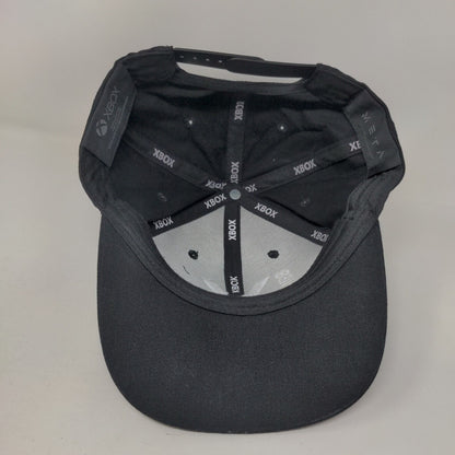 Xbox Series X Snapback Hat Black One Size Embroidered Adjustable Meta