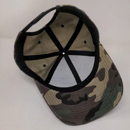 MFYC Snapback Hat Camouflage One Size Embroidered Vent Holes