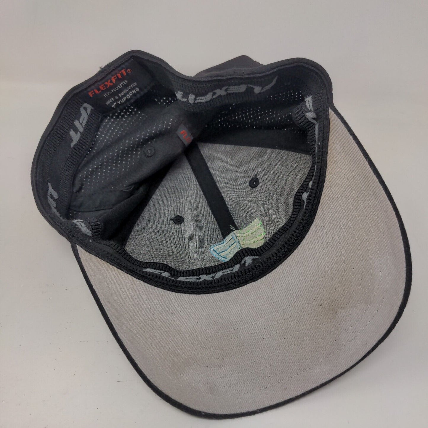 EcoShield Pest Control Fitted Hat Black One Size Flexfit Yupoong