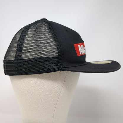 100% Kamaaina Trucker Hat Black One Size Maui Hawaii Islands 808 Mesh Snapback