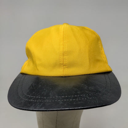 Virginia Slim Men's Slideback Hat Yellow OSFA Embroidered Logo Polyester Blend