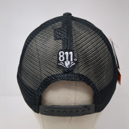 Marathon Pipe Line LLC Snapback Trucker Hat Black OS Adjustable Mesh Back W/Tags