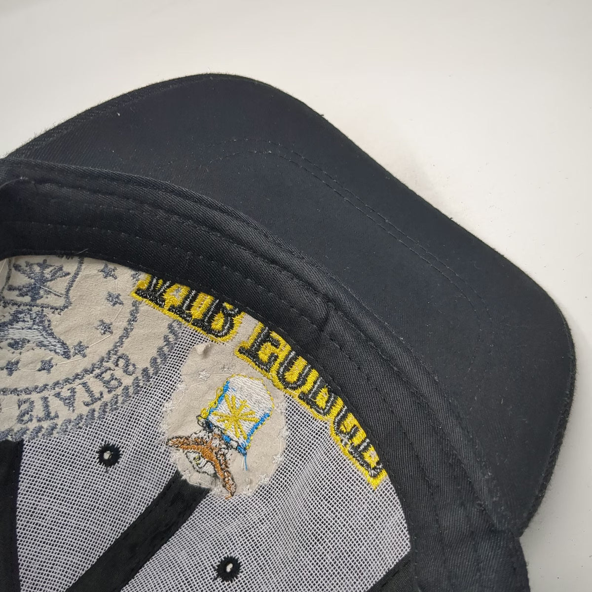 US Air Force Baseball Cap Black One Size No One Comes Close Strapback Hat