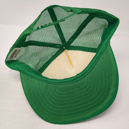 Thunderbird Sportswear Miracle-Gro Green Yellow Trucker Hat Snapback Vintage