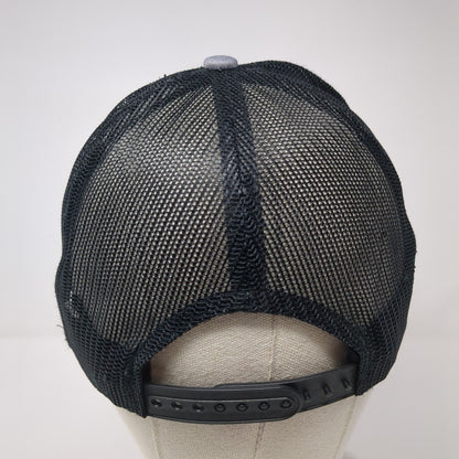 MGM Targets Snapback Trucker Hat Gray OS Adjustable Mesh Back Port Authority