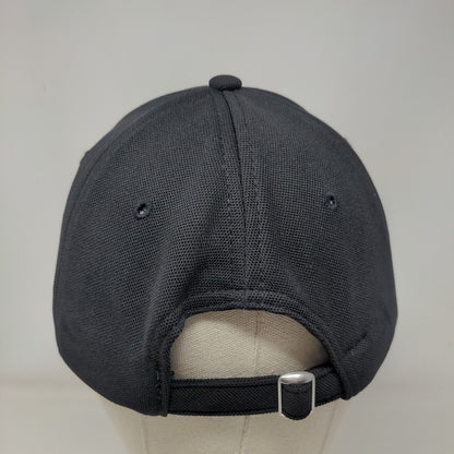 Chick-fil-A Slideback Hat Black One Size Adjustable Embroidered Oobe