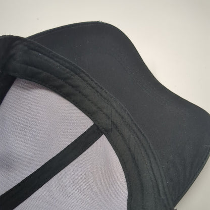 C.C Exclusives Ponytail Trucker Hat Black One Size Adjustable Mesh Back Blank