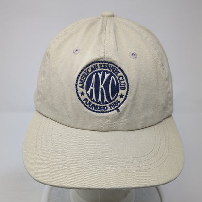 American Kennel Club Founded 1884 Baseball Cap Beige One Size Adjustable