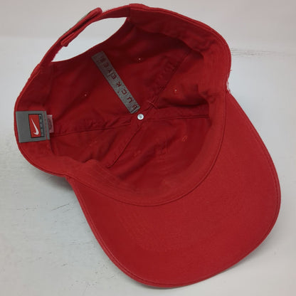 Ohio State Buckeyes NCAA Nike Cap Red One Size Strapback Swoosh Embroidered
