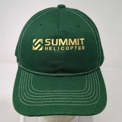Cobra Baseball Cap Green OS Summit Helicopter Embroidery Contrast Stitch Hat