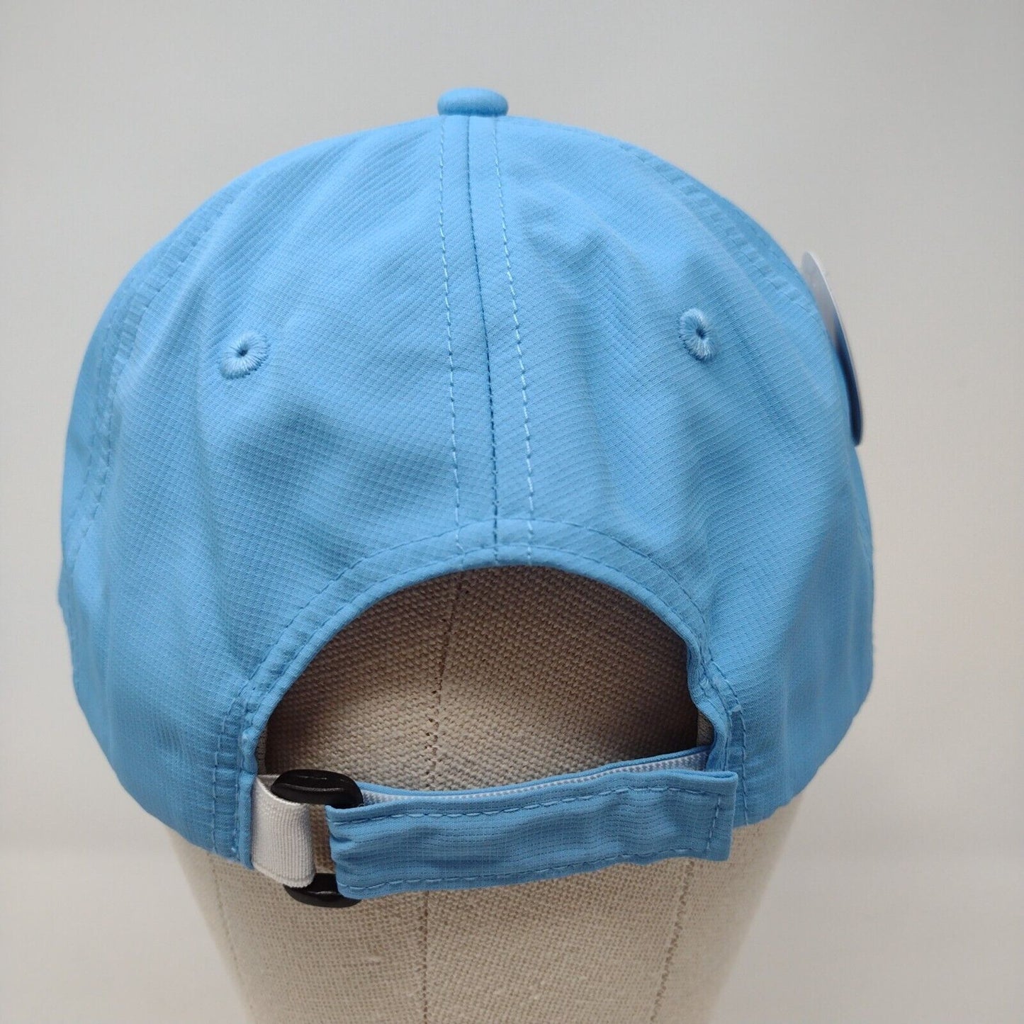 Fahrenheit Sport Strapback Hat Blue OSFM Adjustable Embroidered Polyester