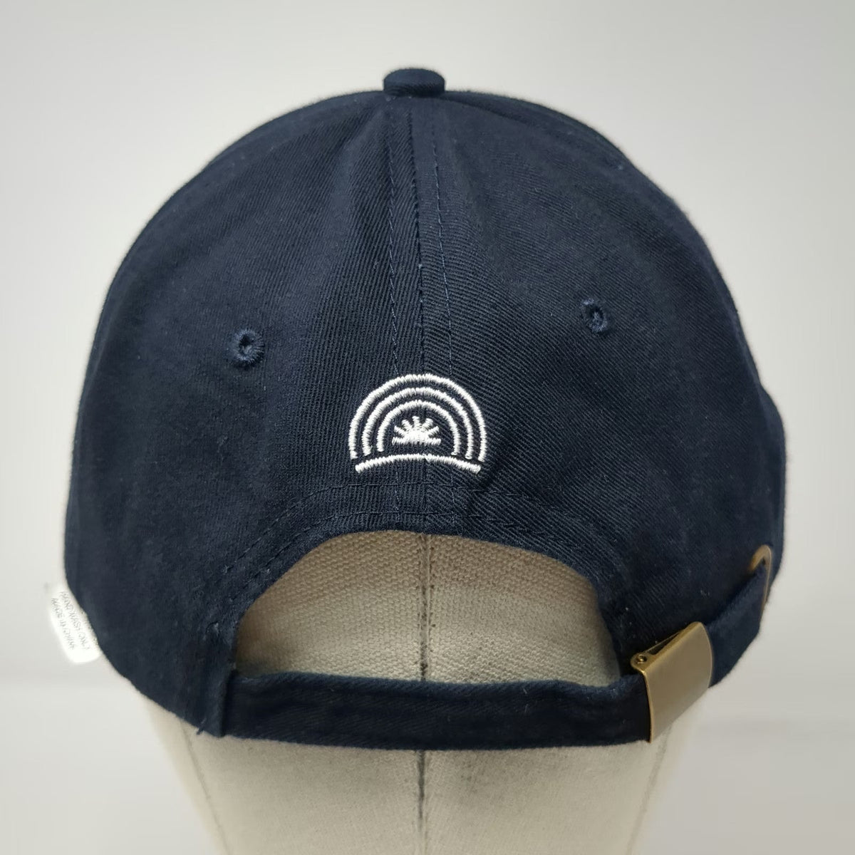 Blue Baseball Cap One Size Cresco Embroidered Logo Adjustable Slideback Hat