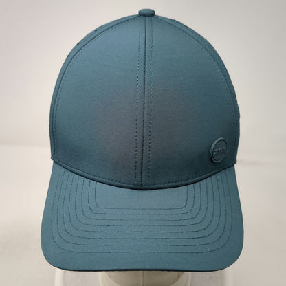 ZYIA Active Trucker Hat Blue One Size Perforated Mesh Snapback Polyester Sport