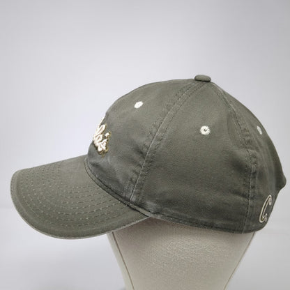 Cabelas Baseball Cap Green One Size Slideback Worlds Foremost Outfitter Hat