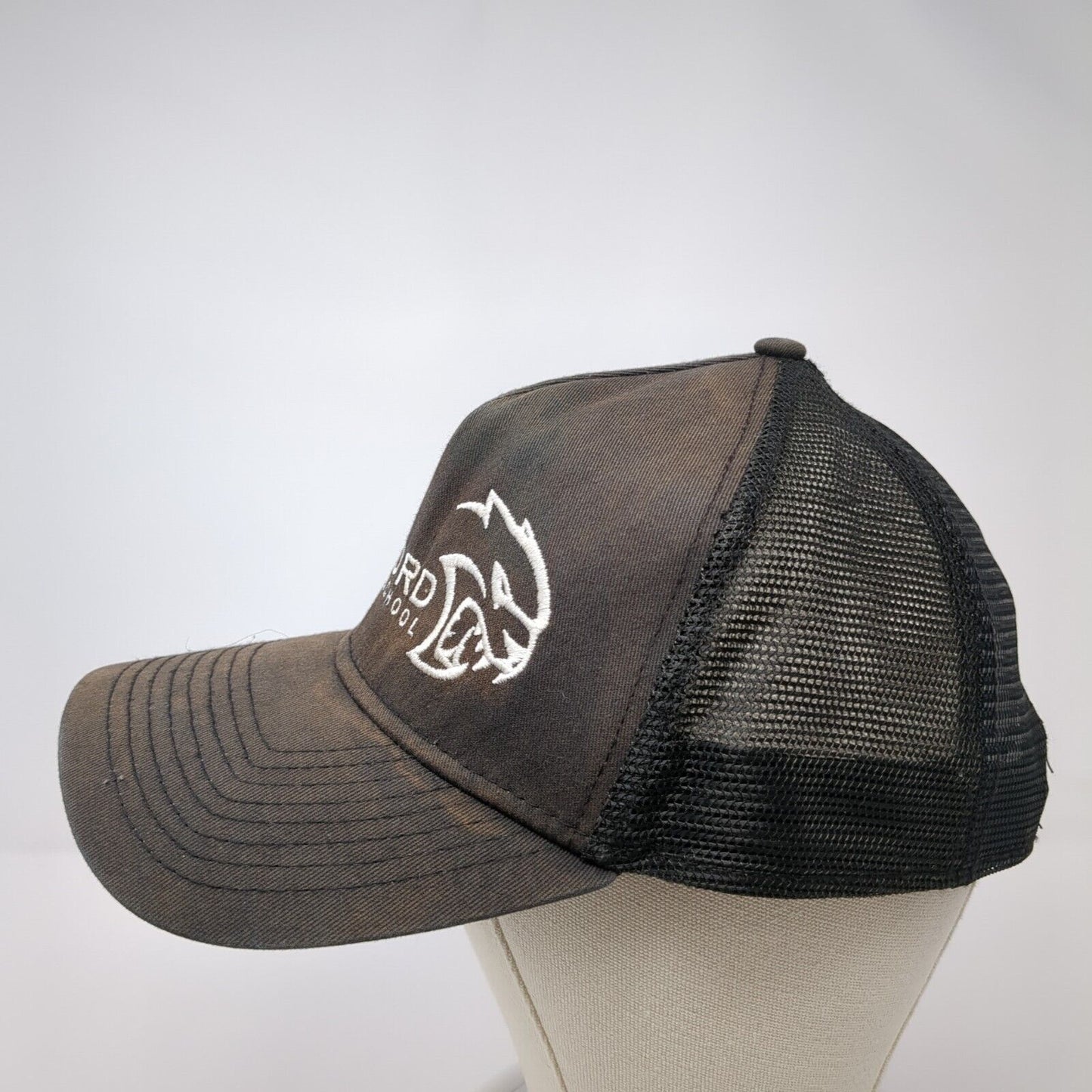 Radford Racing School Snapback Trucker Hat Black OS Adjustable Mesh Back New Era