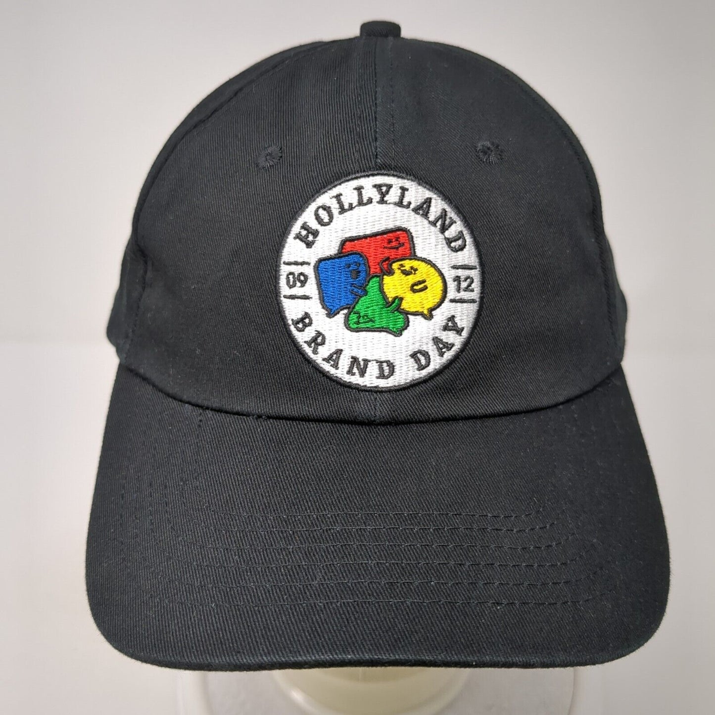 Hollyland 912 Brand Day Slideback Hat Black One Size Adjustable 6 Panel