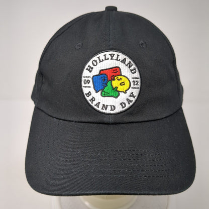 Hollyland 912 Brand Day Slideback Hat Black One Size Adjustable 6 Panel