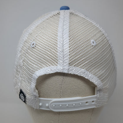 REI Co-op Snapback Trucker Hat Blue One Size Mesh Back Adjustable