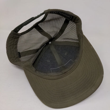 Ward Mechanical Equipment Snapback Mesh Back Trucker Hat Green One Size
