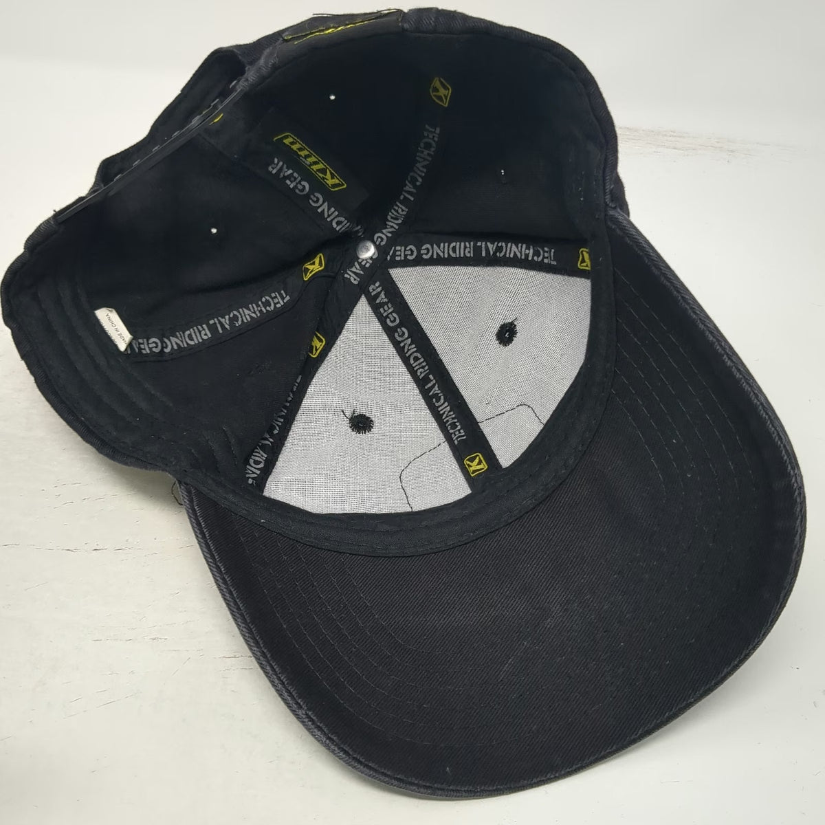 Klim Snapback Black One Size Hat Backcountry Team Mountain Patch Technical Gear